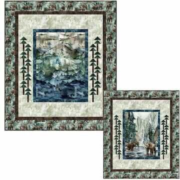 Parallel Forest Quilt Kit