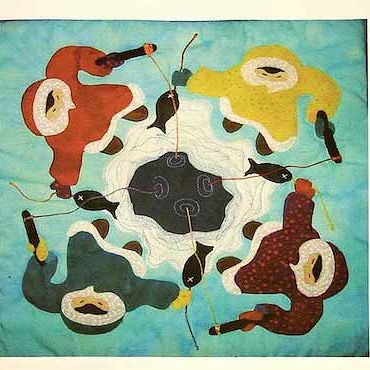 Kotzebue Ice Fishing Quilt Kit