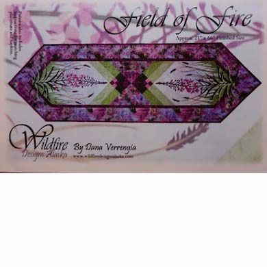 Field of Fire  Table Runner Pattern