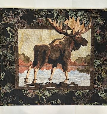 Hidden Lake (Moose) Quilt Kit