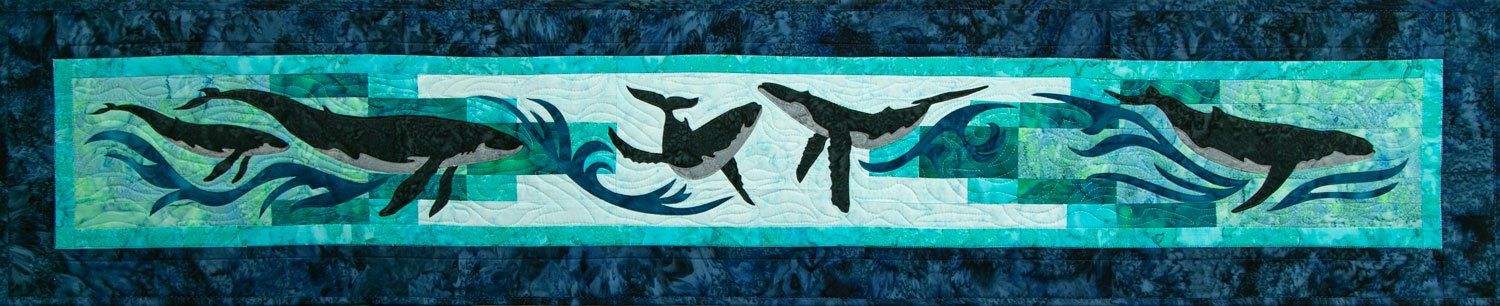 Whale Dance Laser Cut Quilt Kit