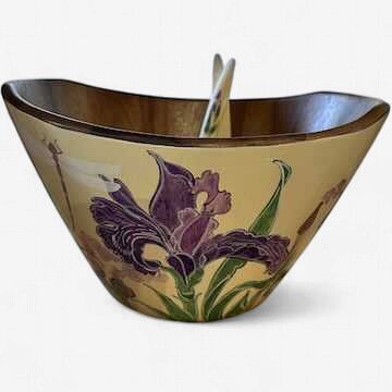 Hand Painted Salad Bowls