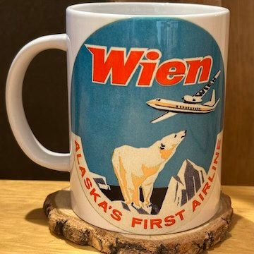 Vintage Salmon Label Mugs Vintage Salmon Label Mugs, Design: Wien
