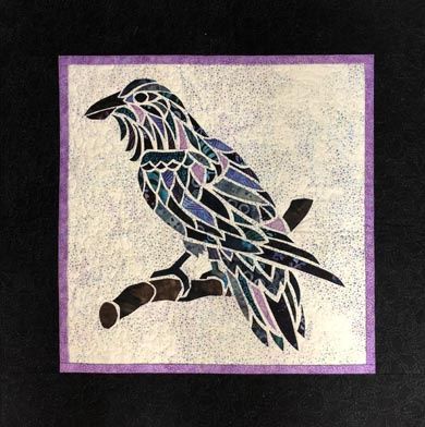 Alaska Mosaic Raven Quilt Kit