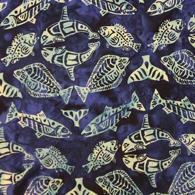 Batik Formline Fish