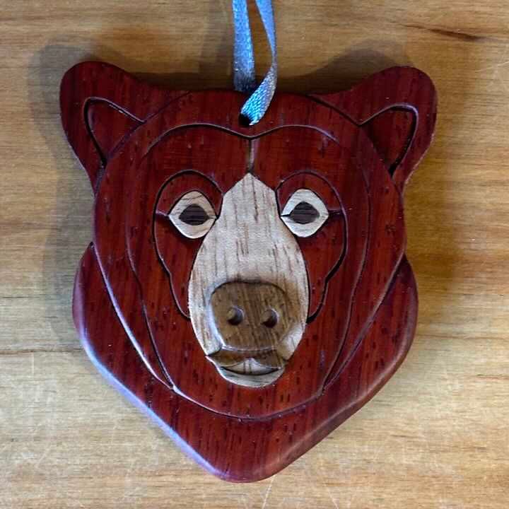 Wood Ornaments Wood Ornaments, Design: Bear