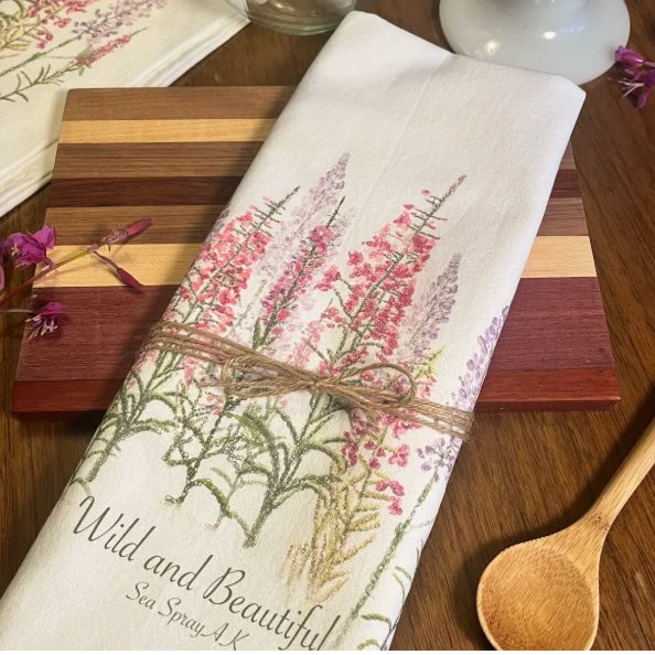 Sea Spray Cotton Tea Towel
