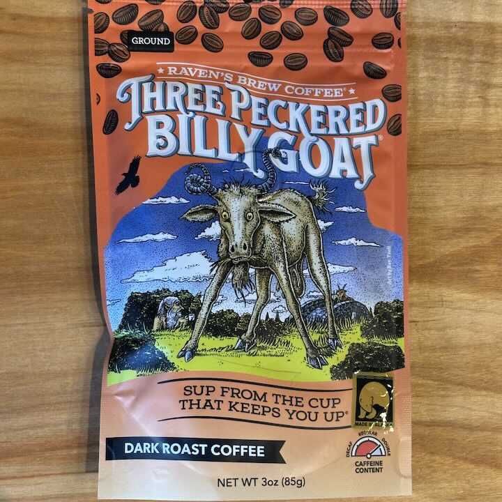 Raven's Brew 3 oz Souvenir Coffee Bags