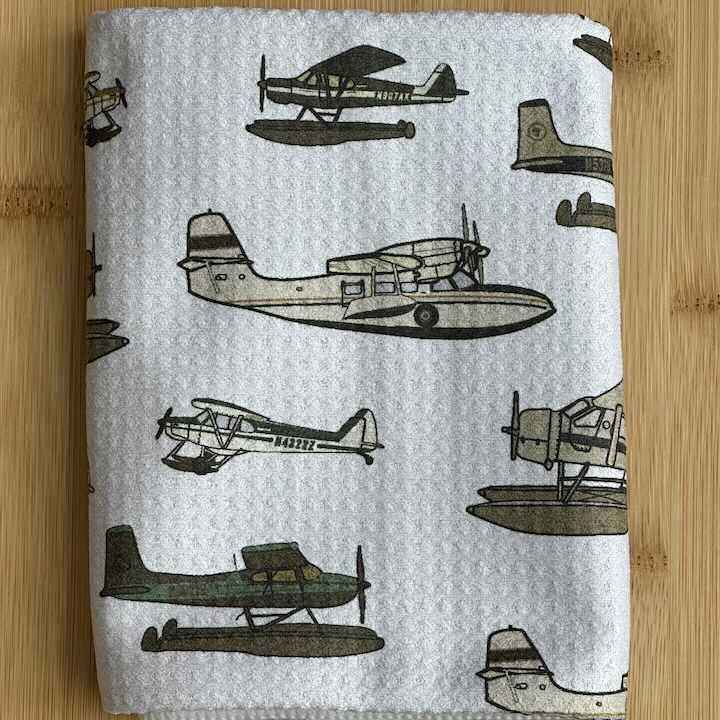 Tea Towels by Labrador Tea Tea Towels by Labrador Tea, Design: Alaska Aircraft