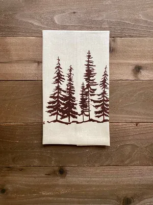 Scraggly Spruce Towel