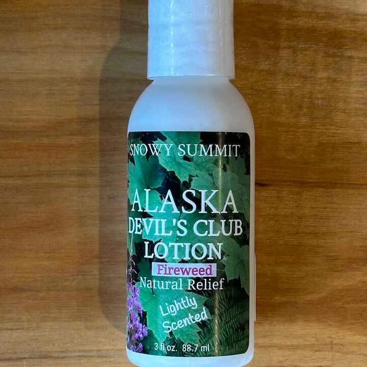 Alaska Devil's Club Lotion, Style: Fireweed
