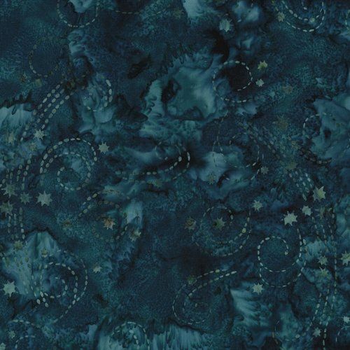 Batik Snow Swirl