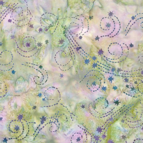 Batik Snow Swirl Batik Snow Swirl, Color: Abalone