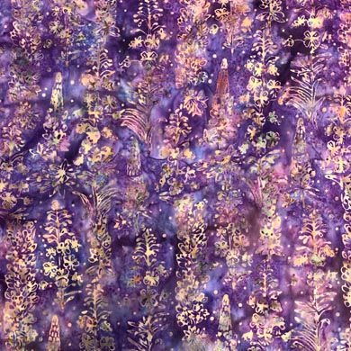 Batik Lupine & Fireweed