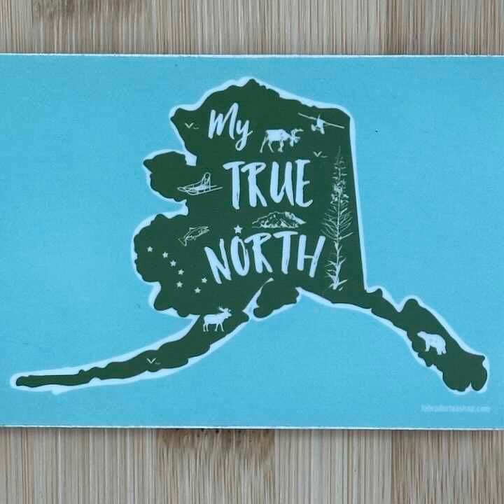 Stickers by Labrador Tea Stickers by Labrador Tea, Design: True North