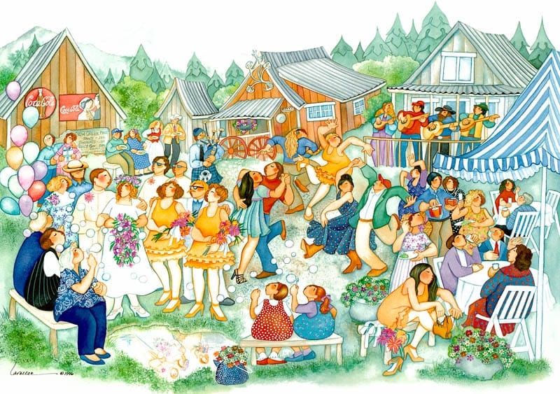 Alaska Wedding - Barbara Lavallee Notecard
