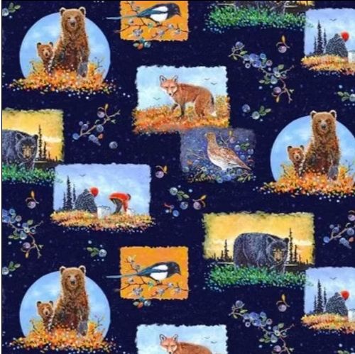 Bountiful Blueberries Patch Print