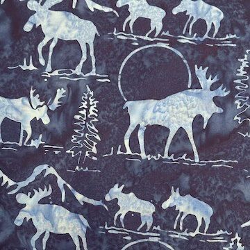 Batik Moose