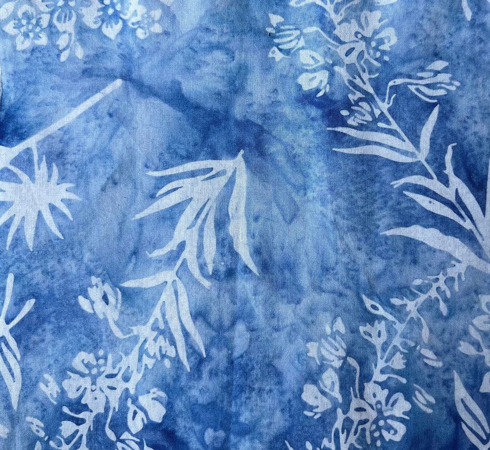 Batik Alaska Wildflowers Batik Alaska Wildflowers, Color: Azure