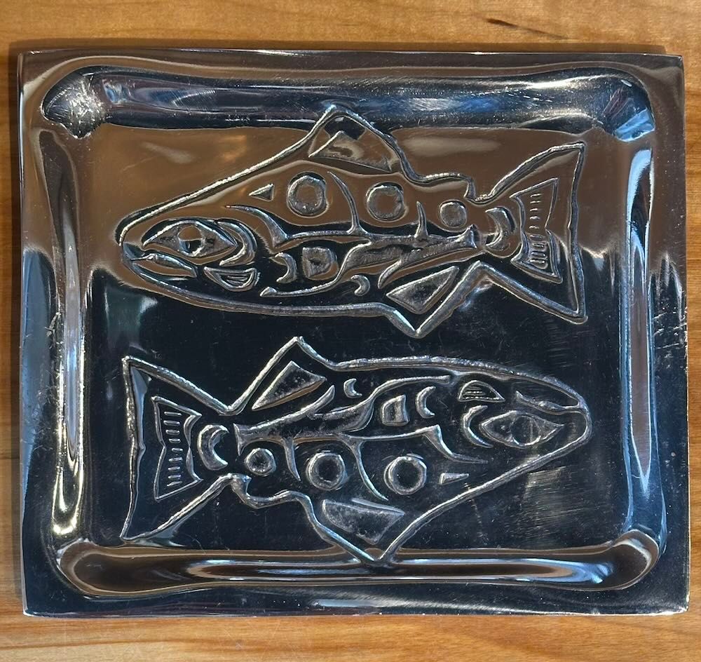NW Pewter Platters NW Pewter Platters, Design: Sushi/Two Fish