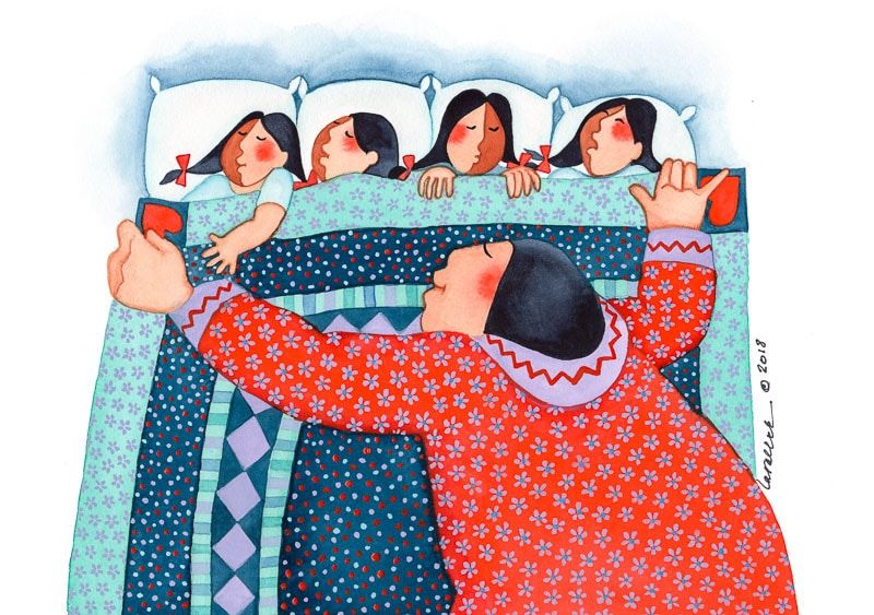 Sweet Dreams - Barbara Lavallee Notecard