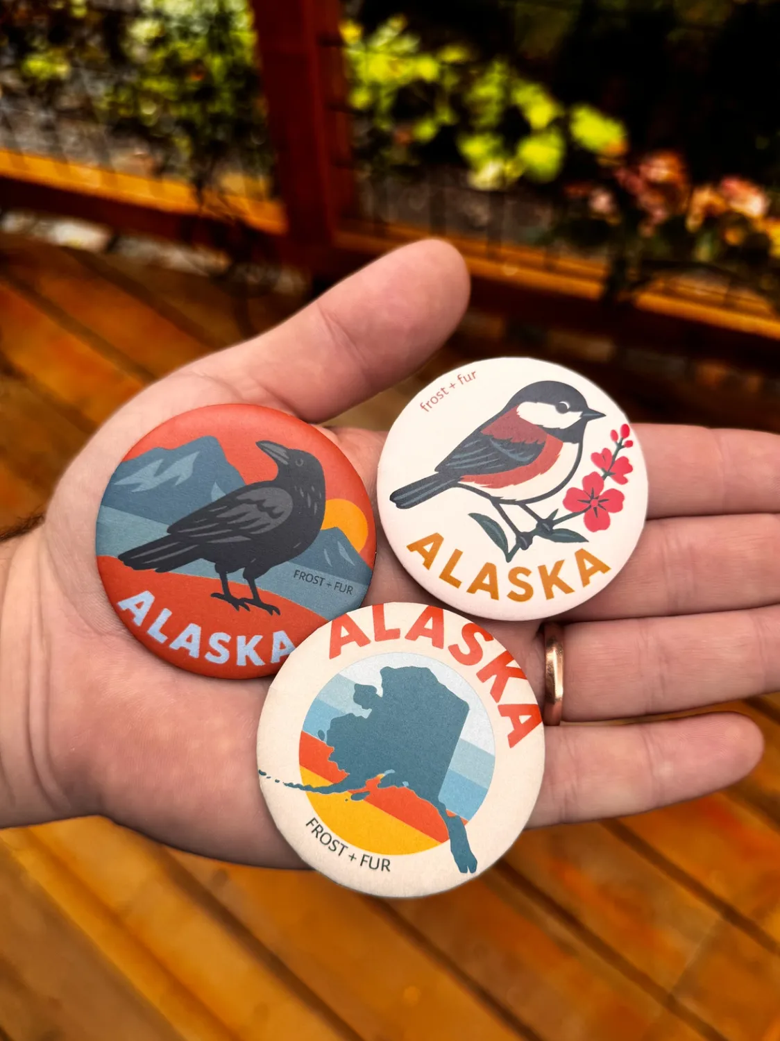 Alaska Pin Magnets