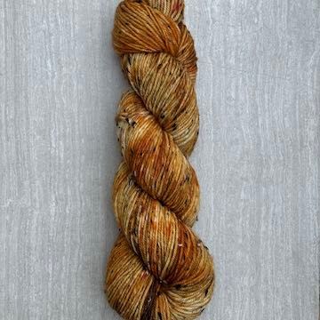 Hand Painted DK Yarn, Color: Sunflowers