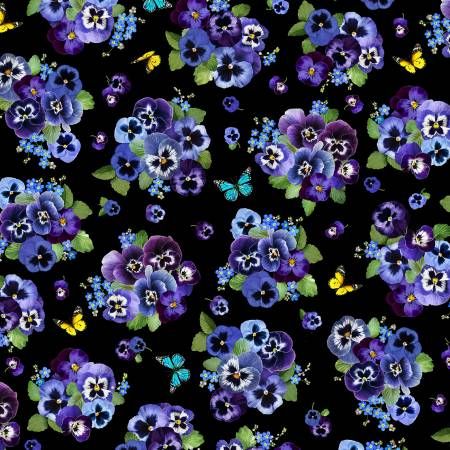Bouquets and Butterflies | Pansy Paradise