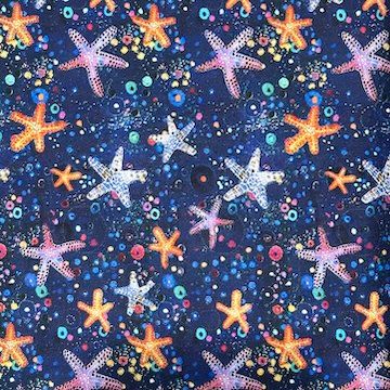 Starfish | Wild Waters by Dawn Gerety Starfish | Wild Waters by Dawn Gerety, Color: Dark Blue