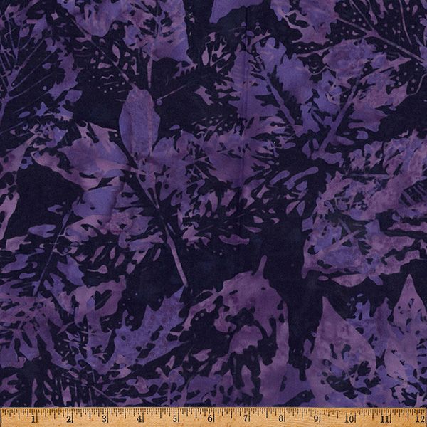 Bali Batik X Ray Leaves