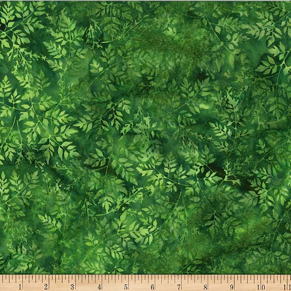 Small Botanical Batik