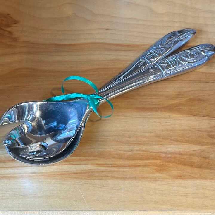 NW Pewter Salad Tongs NW Pewter Salad Tongs, Design: Eagle