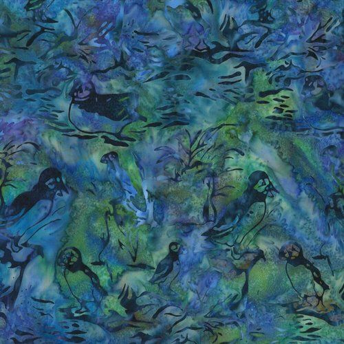Batik Puffins