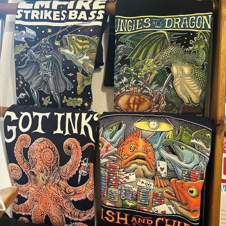Ray Troll Alaskas Graphic Art T-Shirts