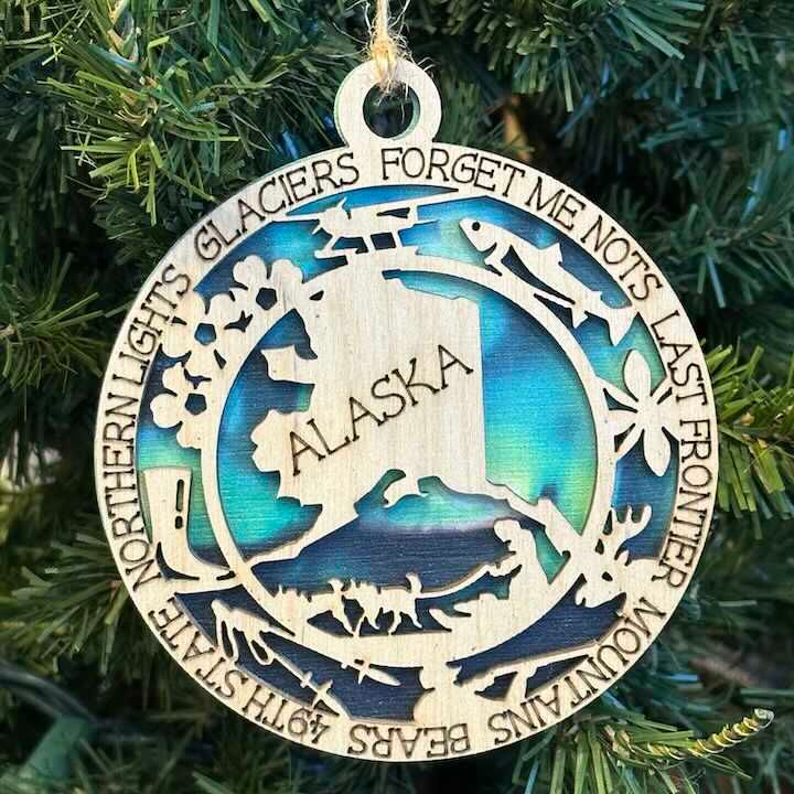 Alaska Life Designs Ornaments