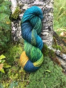 Hand Painted Chunky Yarn
