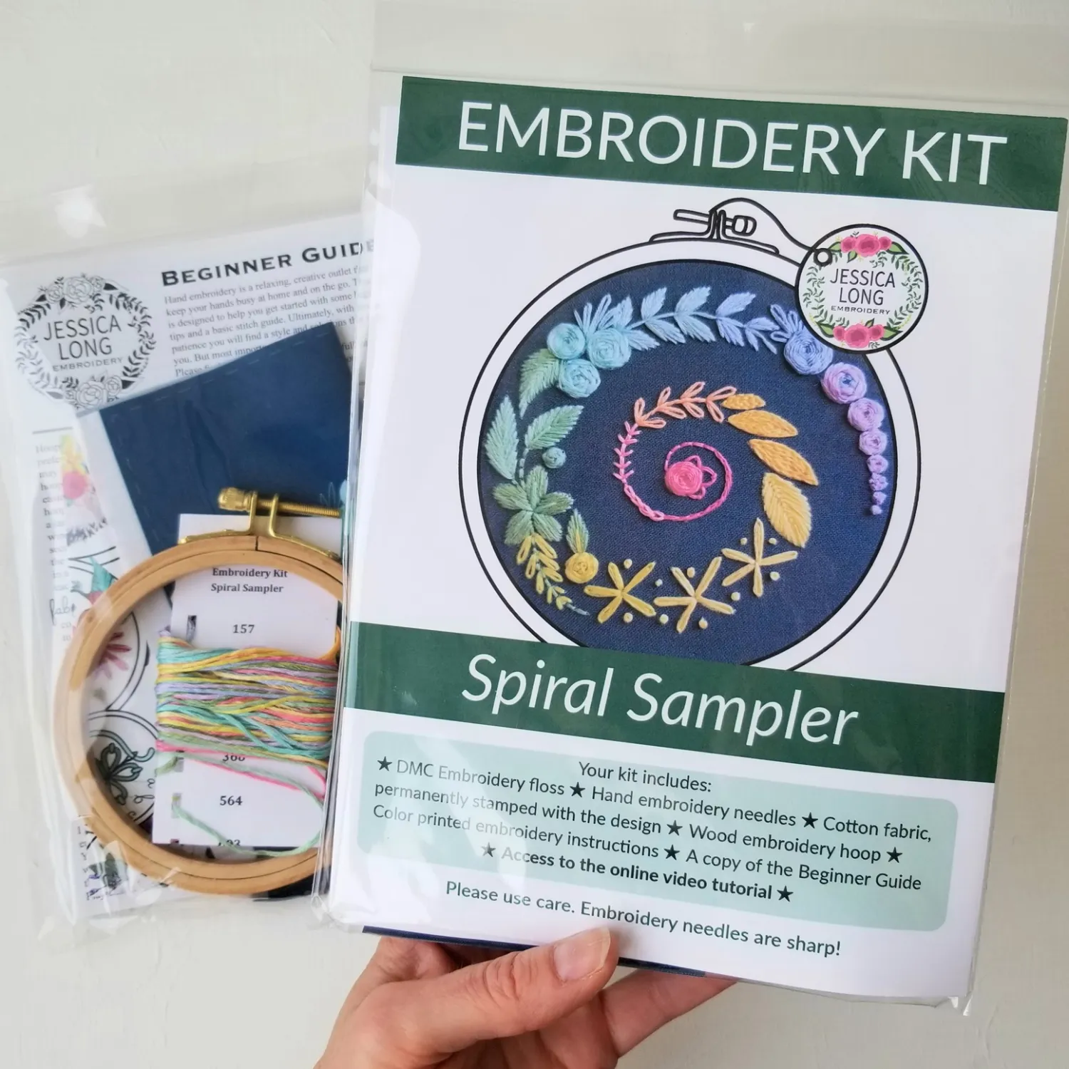 Beginner Hand Embroidery Kit