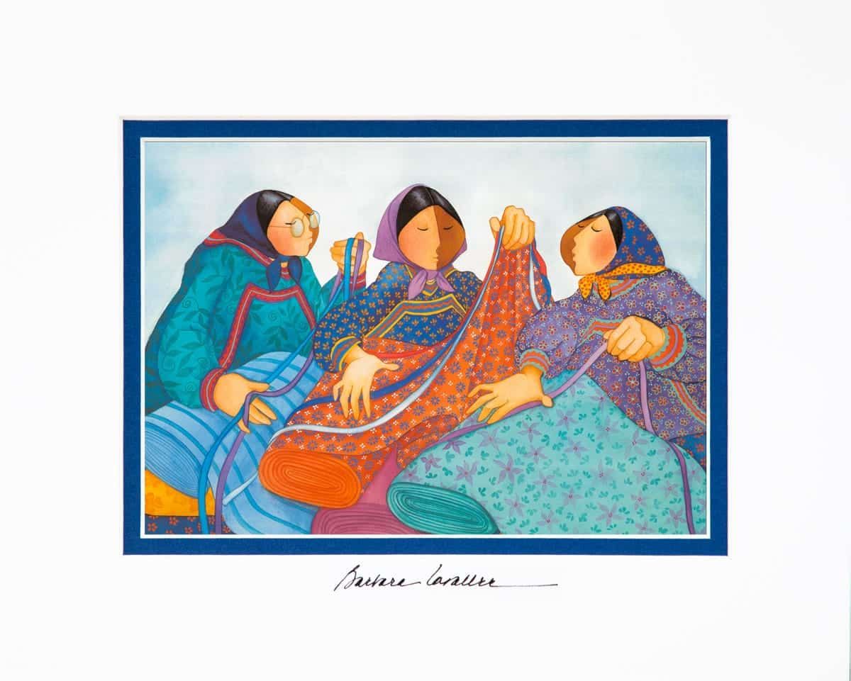 Barbara Lavallee Hand-Signed Matted Art Print