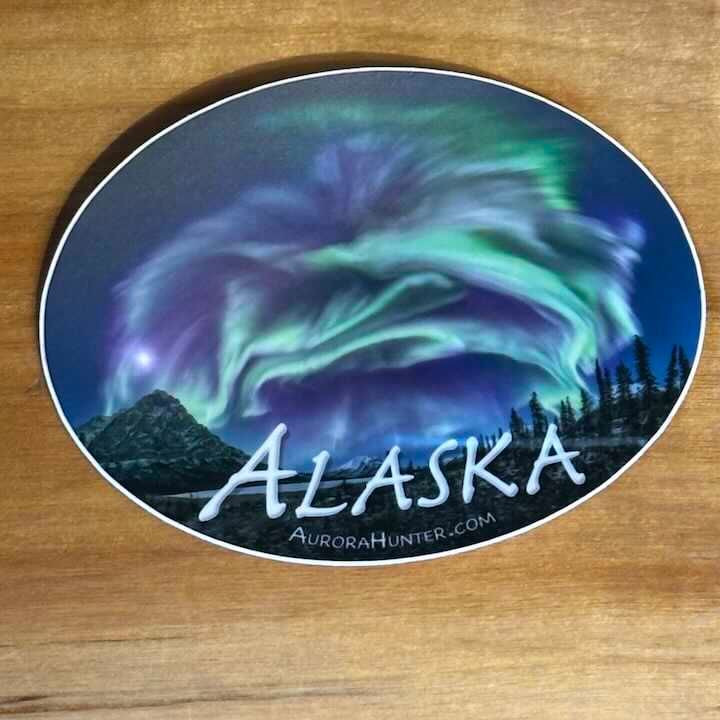 Todd Salat Northern Lights Stickers