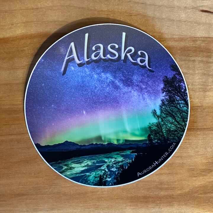 Todd Salat Northern Lights Stickers Todd Salat Northern Lights Stickers, Design: Denali Stars