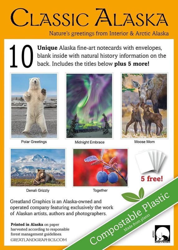 Classic Card Pack - 10 Alaska Photo Notecards