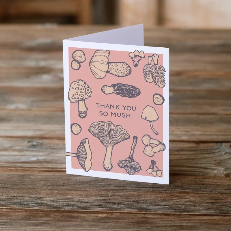 Thank You So Mush | Greeting Card