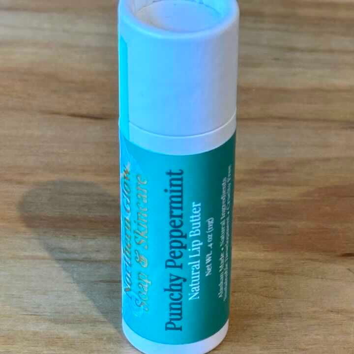 All-Natural Lip Balm All-Natural Lip Balm, Flavor: Punchy Peppermint