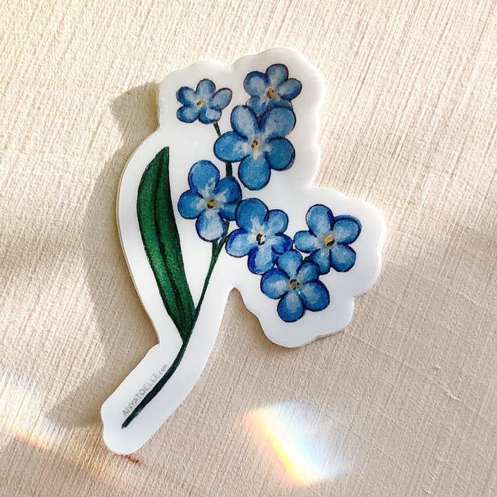 Mini Forget-Me-Not Sticker