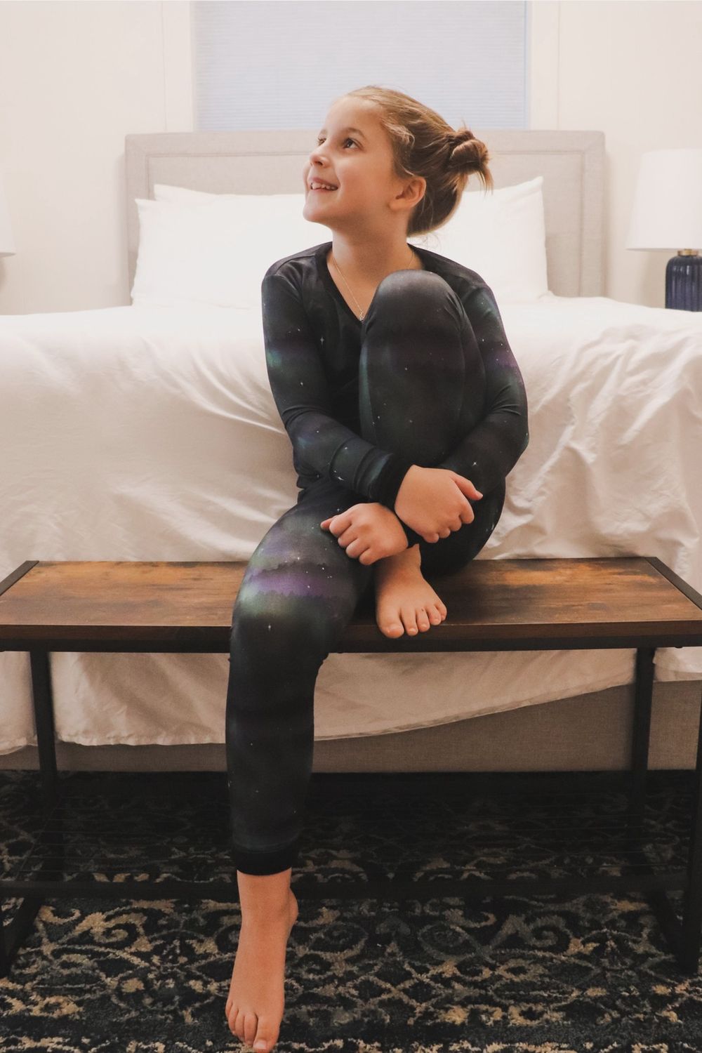 Long Sleeve Children's Pajama Set Long Sleeve Children's Pajama Set, Size: 4T, Style: Aurora