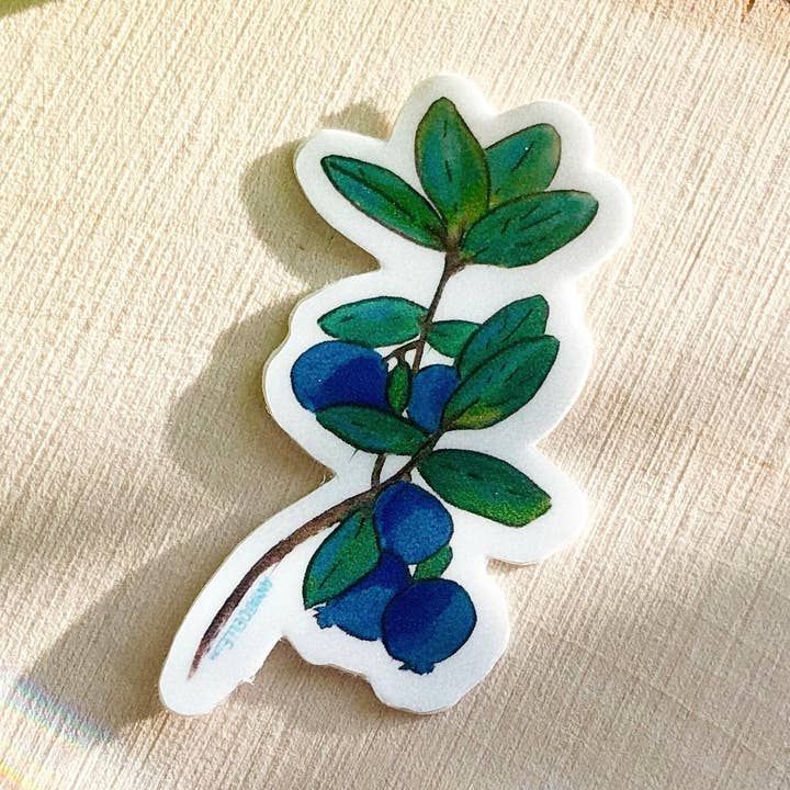 Mini Blueberry Sticker