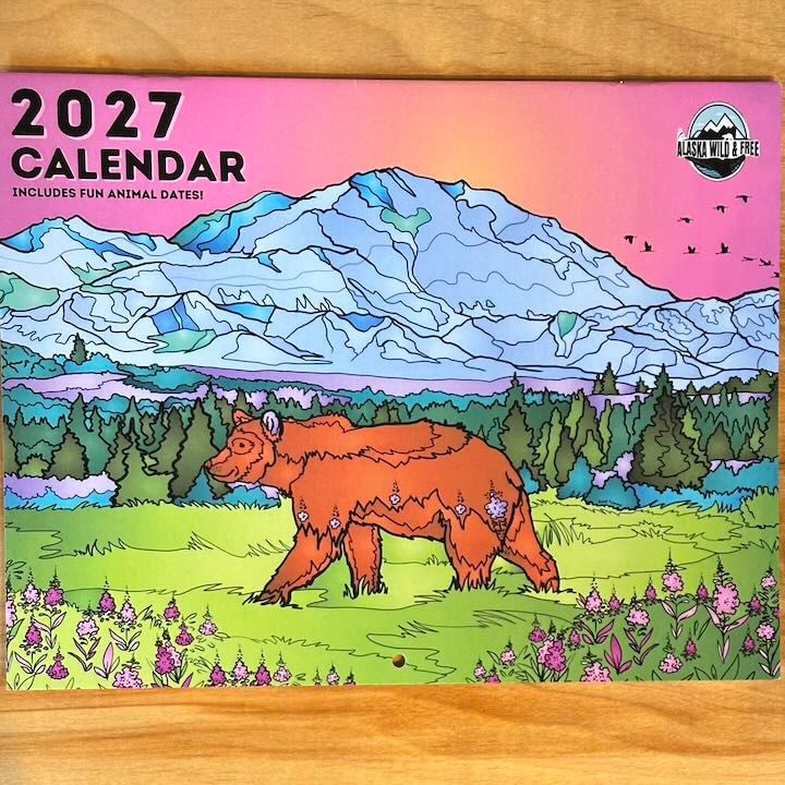 2027 Animals Calendar