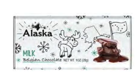 Alaska Kids Milk  Chocolate, Packaging: 1oz bar