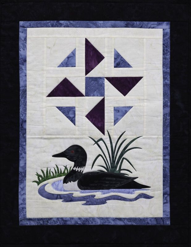 Loon Laser Cut Applique Quilt Kit -The Last Frontier
