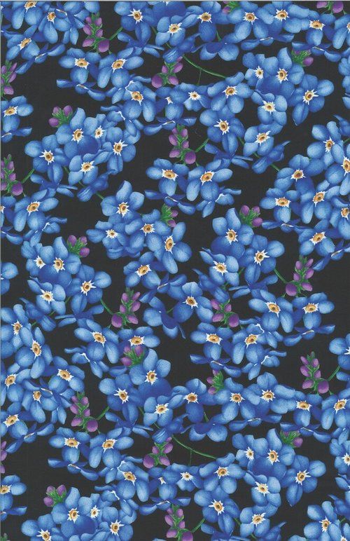 Forget-Me-Nots Digital Print